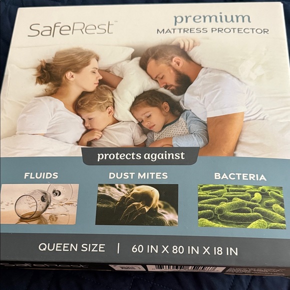 saferest Other - Premium Mattress Protector - White